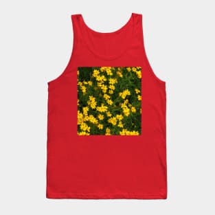 Yellow Green Bloom Photography My Tank Top